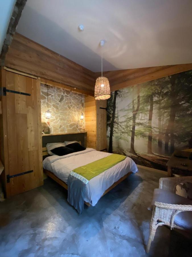Hotel Green Ecolodge La Colmiane Exterior foto